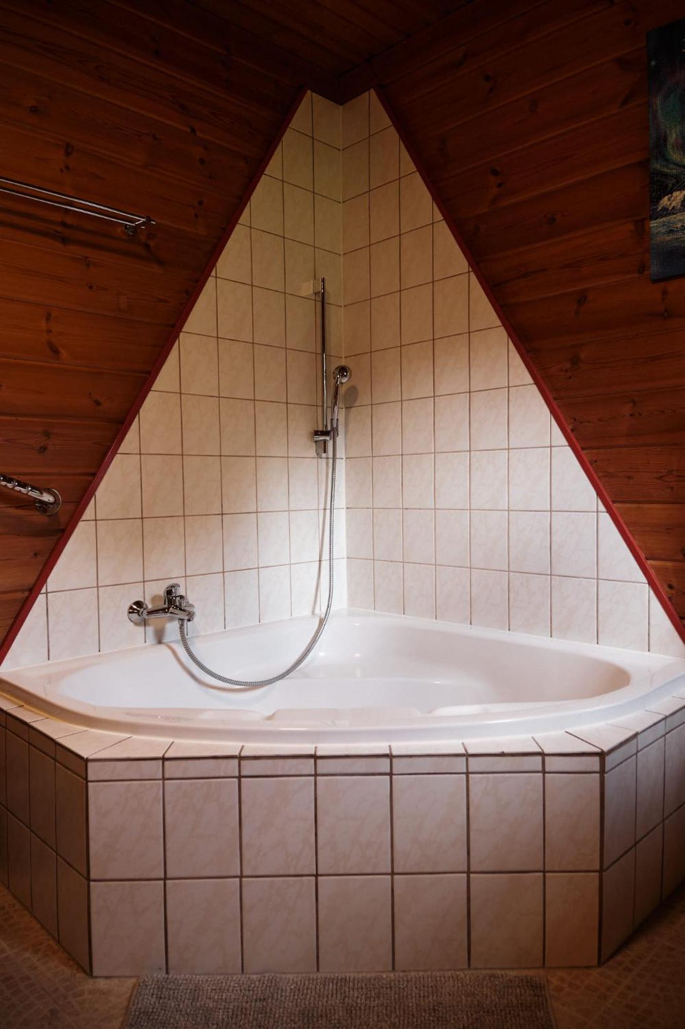 Holzblockhaus, Eifel Villa Oberkail Eksteriør bilde
